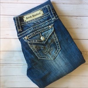 Rock Revivals skinny leg